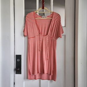 Trina Turk Striped Swim Cover